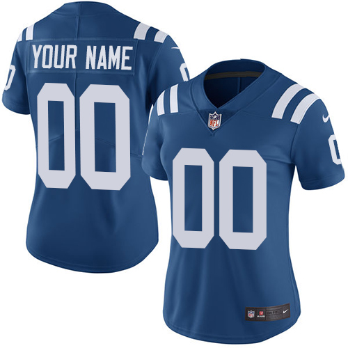 Indianapolis Colts Limited Royal Blue Nike NFL Home Women Jersey Customized Indianapolis Colts Vapor Untouchable For SaleVapor Untouchable jerseys